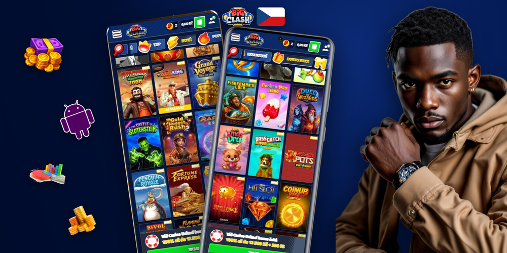 Kroky instalace Bigclash Casino APK na Androidu – stažení, oprávnění a ikona na ploše