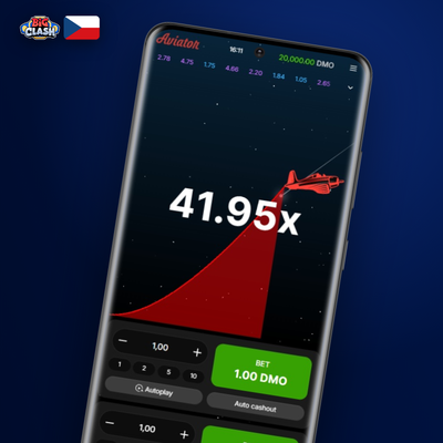 Ikona auto-bet funkce Aviator v Bigclash Casino – automatické opakování sázky bez ručního zásahu