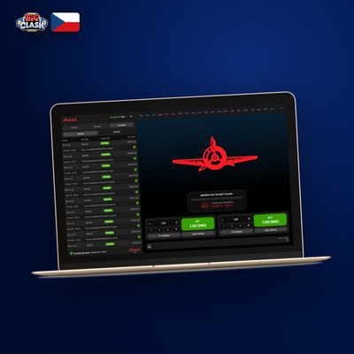 Ikona auto-cashout v Aviator – přednastavený násobitel pro automatický výběr výhry v Bigclash Casino