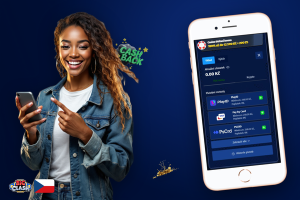 Mobilní kryptopeněženka s QR kódem pro minimální vklad bez poplatků v Bigclash Casino