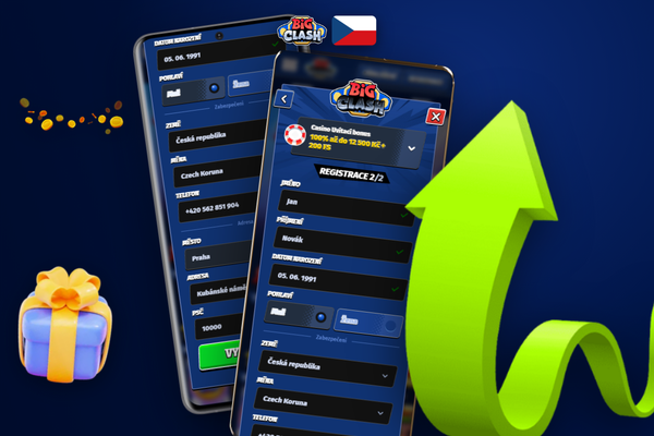 Symbol štítu a KYC ověření chránící osobní údaje hráčů v Bigclash Casino