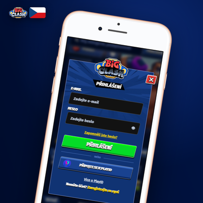 Uvítací bonus 100 % a 200 free spinů po první registraci a vkladu v Bigclash Casino