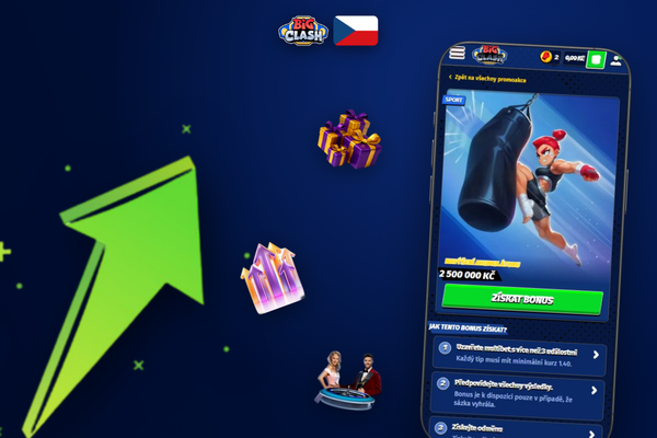 Bigclash Casino promo kódy – podmínky prohrávání bonusu a výher z free spinů